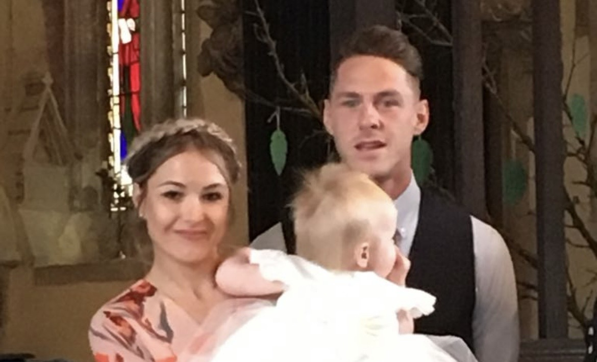 Family gathered during a child-centred ceremony